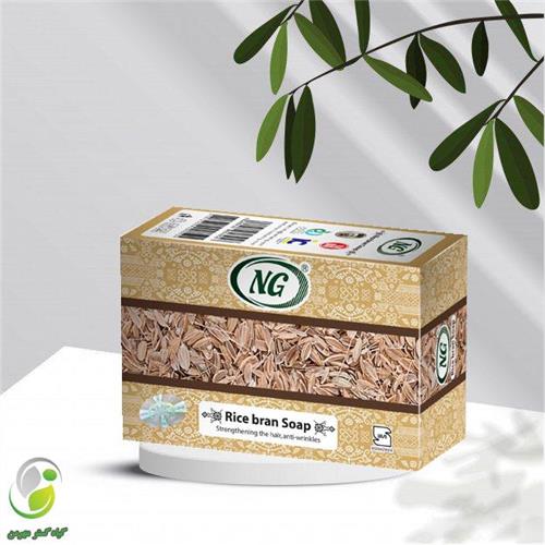صابون سبوس برنج 100 گرمی ان جی(کد04)