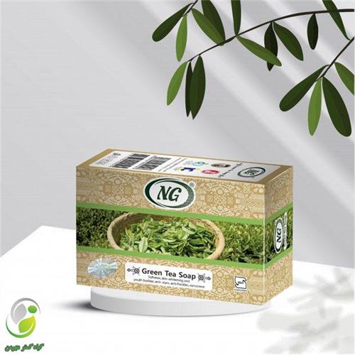 صابون چای سبز 100 گرمی ان جی(کد04)