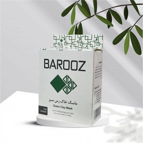 ماسک خاک رس سبز باروز(کد01)