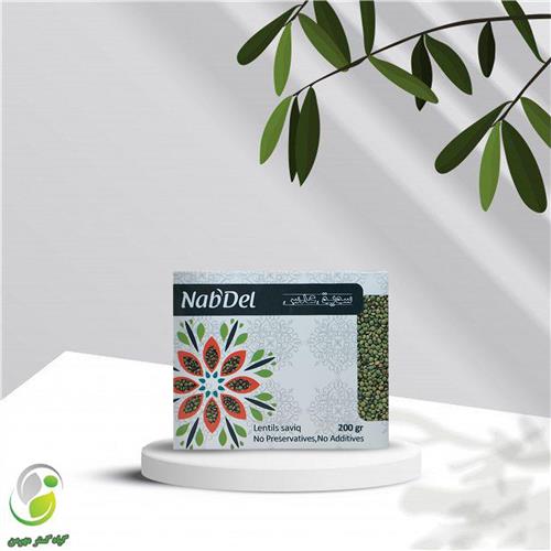 سویق عدس 200 گرمی ناب دل (کد02)
